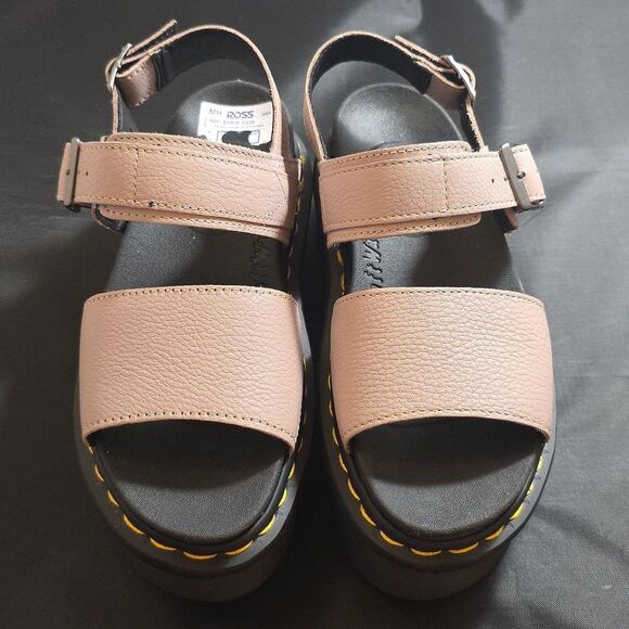 BRAND NEW DR MARTENS VOSS II ATHENA LEATHER STRAP PLATFORM SANDALS - Picture 3 of 15